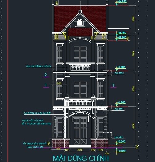 File thiết kế Tổng hợp Bản vẽ autocad nhà dân dụng download miễn phí